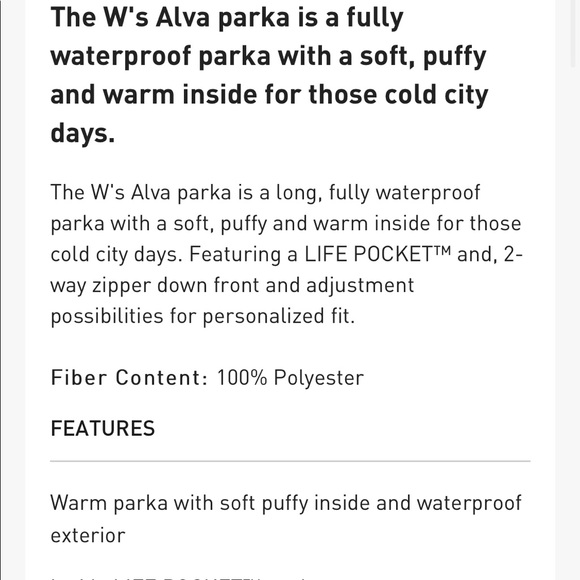 Helly Hansen Winter Parka - Alvira - Picture 3 of 6